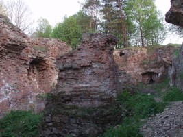 widok na Tarnw z ruin zamku